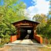 Rosa-Easley Covered Bridge.
(west entrance)