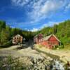 Old school and other
related buildings.
Kennicott, Alaska.