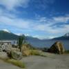 Turnagain Arm.
South of Beluga Point.