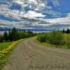 Old East End Road.
Looking towards
Kachemak Bay.