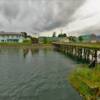 Craig Wharf.
(looking 'inland')
On an overcast day.