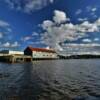 Hydaburg Wharf
& fish cannery.
