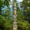 Traditional Haida 
Totem Poll.
Kasaan, AK.