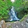 'Hole-in-the-wall' Falls.
South Tongass Highway.
Ketchikan, Alaska.