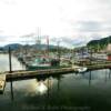 Ketchikan's Thomas Basin
Harbor.
On a June evening.