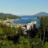 Great view of 
Ketchikan & the
cruise ships.
From the hill.