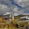 Independence Mine.
Bunkhouse & offices.