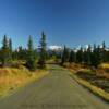 Looking south toward the
Kenai Mountains.