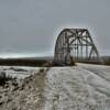 Kuzitrin River.
Metal-framed bridge.
Mile 68.
Kougarok Road.