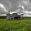 Frontal view of this
classic 1920's gold dredge.
Mile 40
Nome-Council Road.