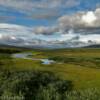 Beautiful August evening.
Along the
Nome-Teller Road.