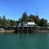 Secluded inner island residence.
Inner bay-Halibut Cove.