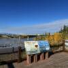 Tanana River overlook cairns.
Mile 1254.
Alcan Highway.