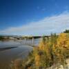 Tanana River Bridge.
Mile 1254-Alcan Highway.