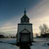 1894 Holy Assumption of the
Virgin Mary Orthodox Church.
(frontal view)
Kenai, Alaska.