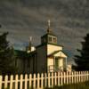 Ninilchik Russian 
Orthodox Church.
(close up view)