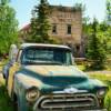 Late 1950's Chevy Truck & 
Mercantile Store.
McCarthy, AK.