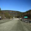 Discovery Fork Creek Bridge.
(Mile 149 Taylor Highway)
11 miles south of Eagle