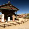 Classic old filling station.
(front angle)
Chloride, AZ.