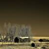 Southern Alberta farm remnants-near Glenwood, Alberta