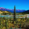 North Saskatchewan River Basin-near Saskatchewan River Crossing, Alberta