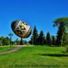 World's largest Ukrainian Pysanka-Vegreville, Alberta~