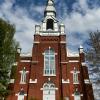 Another beautiful old chapel.
Built 1907.
Pike River, Quebec.