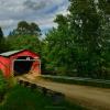 1925 Eagle's Covered Bridge.
Near Egan-Sud, Quebec.