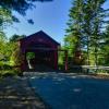 South entrance of the 1903
Armand Lachaine C. Bridge.
Chute-Sainte-Phillipe, QC.

