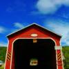 Francois-Gagnon covered bridge (built 1942)-near St-Rene-de-Matane, Quebec 