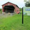 Romain-Caron Covered Bridge.
Built 1940.
Saint-Jean-de-la-Lande, QC.