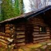 Squatters Cabin-near the WAC Bennett Dam, BC