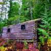 Old trappers cabin-near Mabel Lake, BC