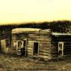 Early 1900's General Store & buildings-near Fort Fraser, BC