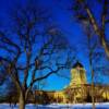 Early-March on the Parlimentary Building grounds-Winnipeg