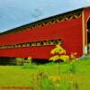 Romain-Caron Covered Bridge-St Jean De La Lande, New Brunswick