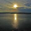 August sunrise
off of southwest
Newfoundland.