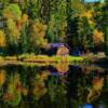 Reflective Cabin-Ontario's north woods