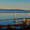 Thunder Bay's inner harbour-on an early October evening