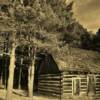 Rustic-late 1800's log home-in Ontario's interior