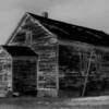 Close up view of this 
1912 schoolhouse.
Riceton, SK.