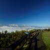 Overlooking a 
'bed of fog'
Bald Hills Road.