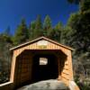 Oregon Creek Covered Bridge.
(close up view)