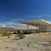 A close up at this drive-in.
Route 66.