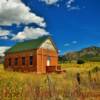 Late 1800's Schoolhouse~
South of Cripple Creek, CO.