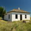 Abandoned 1940's ranch home.      (north angle)