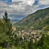 Aerial view of
Georgetown, Colorado.