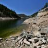 McPhee Lake.
Petrified stump.