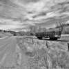 Pagosa Junction, CO.
Old rail car and yard.