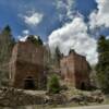 Thomasville Lime Kilns.
(close up view)
Near Meredith, CO.